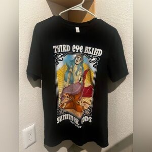 Black Third Eye Blind Adult Unisex Concert Tee